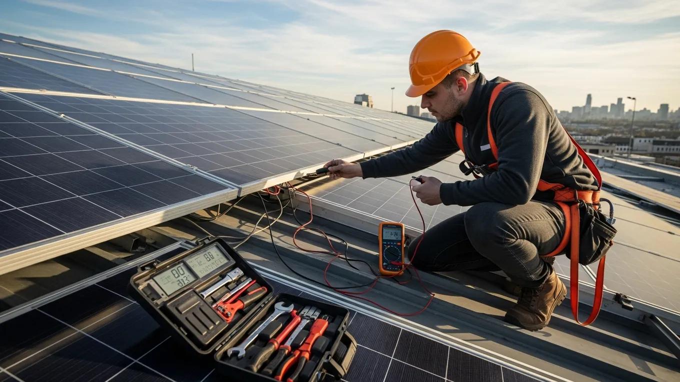 Featured image for &ldquo;Seasonal Solar Panel Maintenance: Expert Cleaning, Inspection, and Repair Tips to Maximize Efficiency&rdquo;